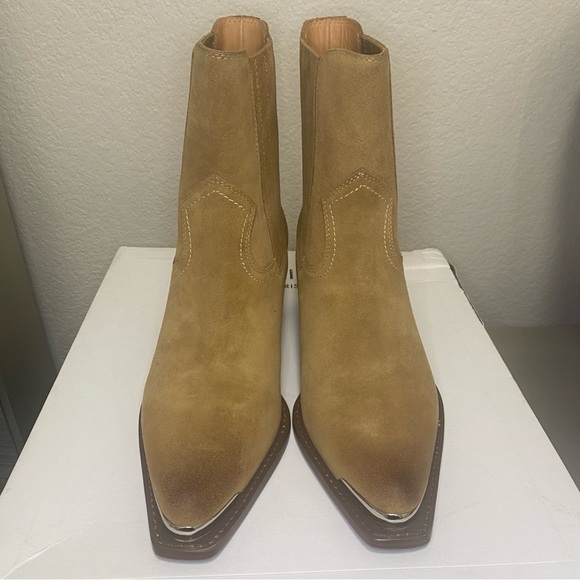 NIB CELINE TRIOMPHE CRUISER BOOTS CHELSEA BOOT IN SUEDE CALFSKIN - SIZE 41 - Picture 4 of 16